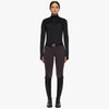 Women’s Tech Wool Half Zip Turtleneck Cavalleria Toscana - Nellas Horsewear