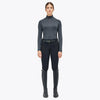 Women's Turtleneck in Technical Wool with zip Cavalleria Toscana - Nellas Horsewear