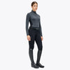 Women's Turtleneck in Technical Wool with zip Cavalleria Toscana - Nellas Horsewear
