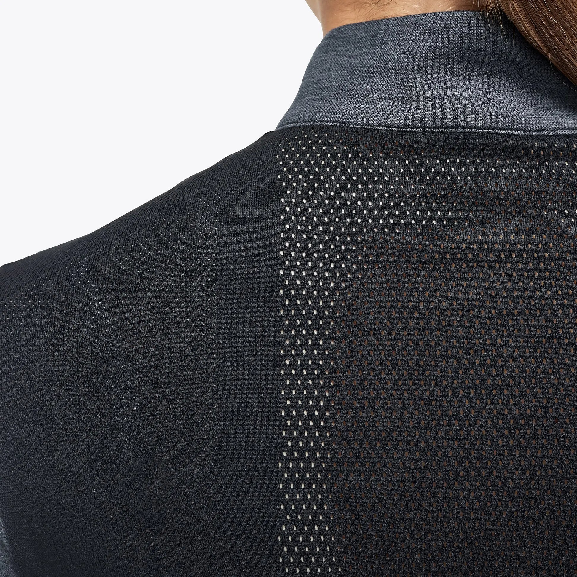 Women's Turtleneck in Technical Wool with zip Cavalleria Toscana - Nellas Horsewear