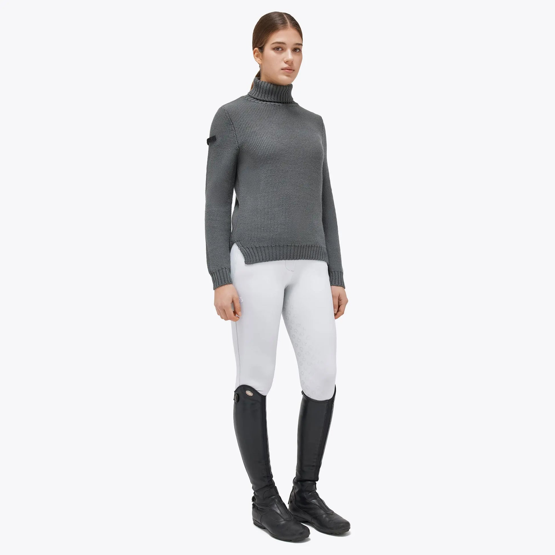 Women's Turtleneck Sweater Cavalleria Toscana - Nellas Horsewear