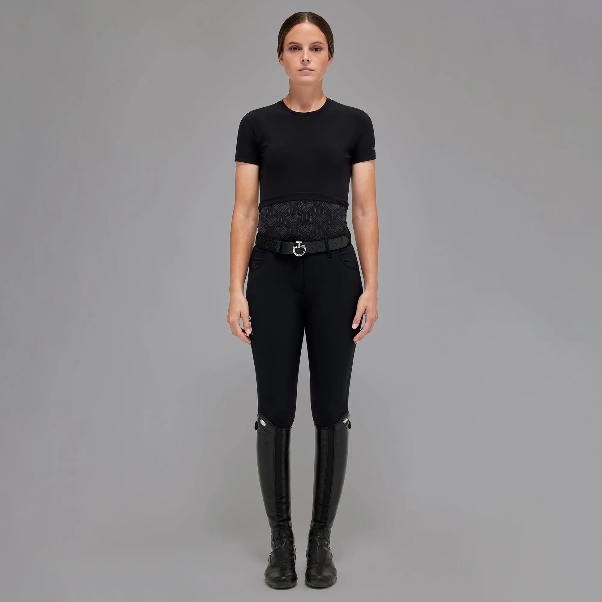 Women’s REVO JERSEY + TECH KNIT T- SHIRT Cavalleria Toscana - Nellas Horsewear