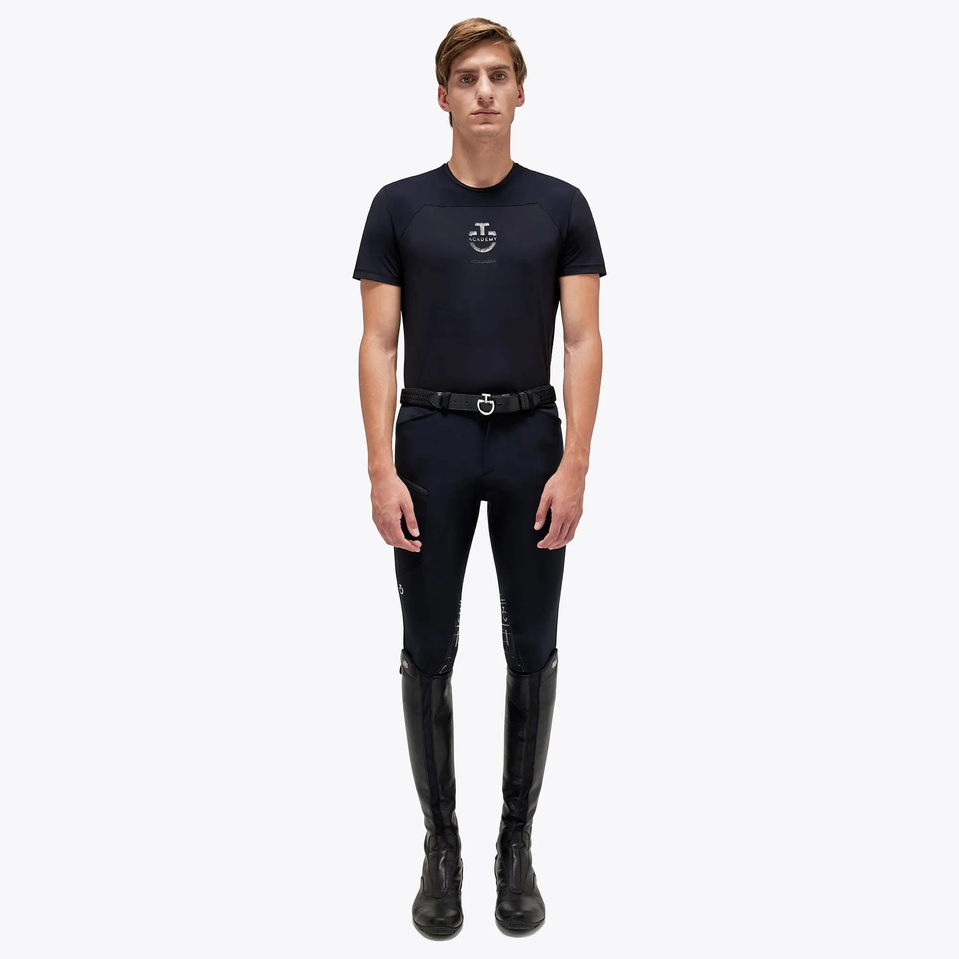 Men’s CT Academy Jersey T-shirt Cavalleria Toscana - Nellas Horsewear