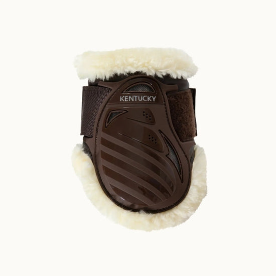 Sheepskin Young Horse Fetlock Boots Kentucky - Nellas Horsewear