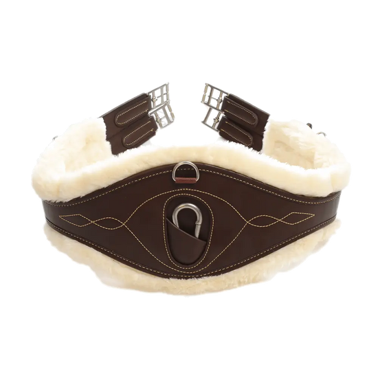 Anatomický podbrušník s ovčí podšívkou Sheepskin Anatomic Girth | Kentucky