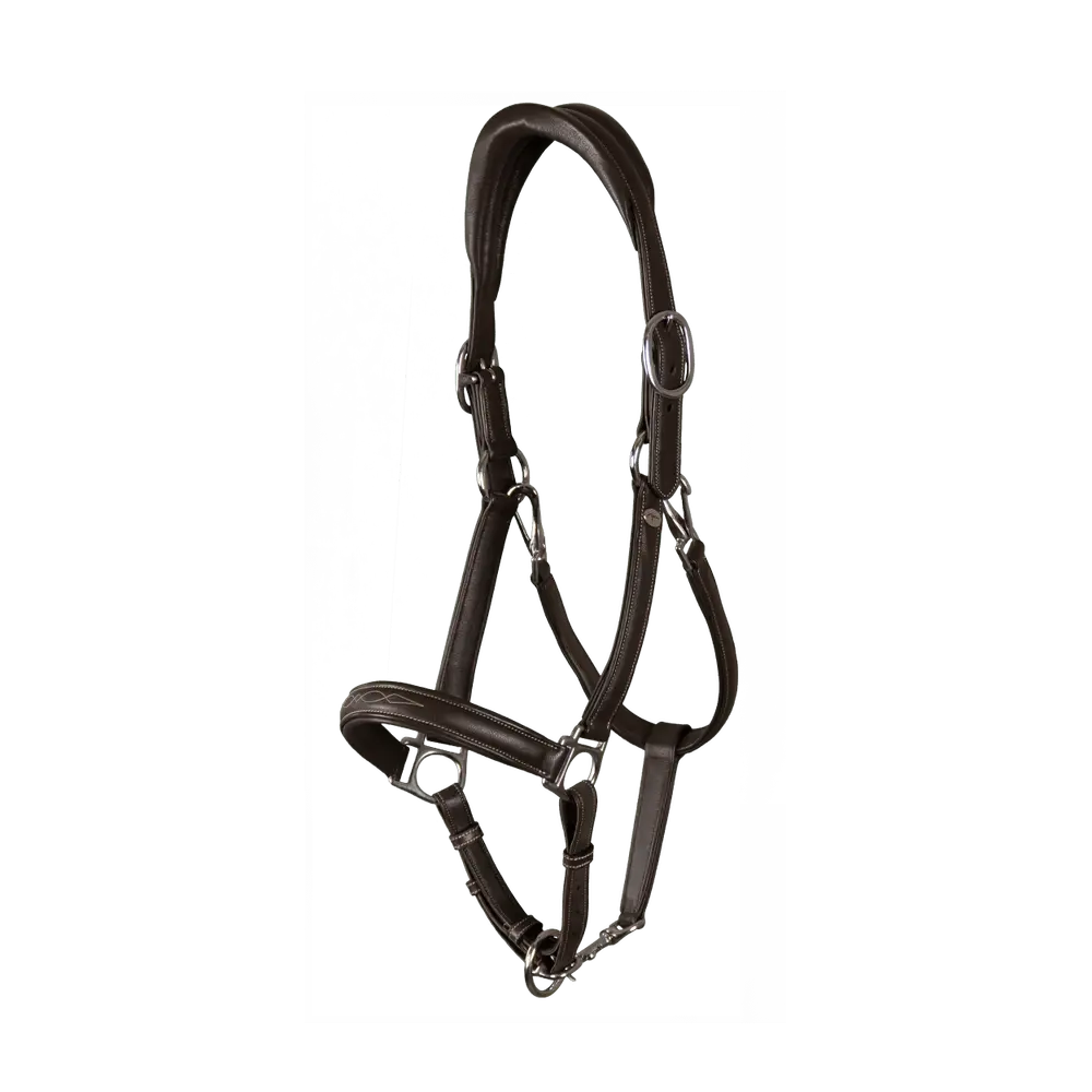 Mäkká kožená ohlávka Soft Leather Halter | Dyon