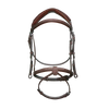 Anatomic French Noseband Horse Bridle with Fancy Stitching CWD CWD