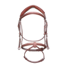 Anatomic French Noseband Horse Bridle with Fancy Stitching CWD CWD