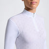 Girl’s Long Sleeve Jacquard Jersey Competition Shirt Cavalleria Toscana Cavalleria Toscana