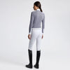 Women’s Long Sleeve Competition Shirt with Striped Pattern Cavalleria Toscana Cavalleria Toscana