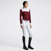 Women’s Long Sleeve Competition Shirt with Pleated Insert Cavalleria Toscana