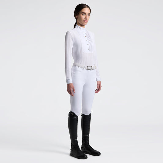 Dámska súťažná košeľa Jersey s dlhým rukávom | Cavalleria Toscana