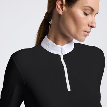 Women’s competition shirt with sequin bib Cavalleria Toscana
