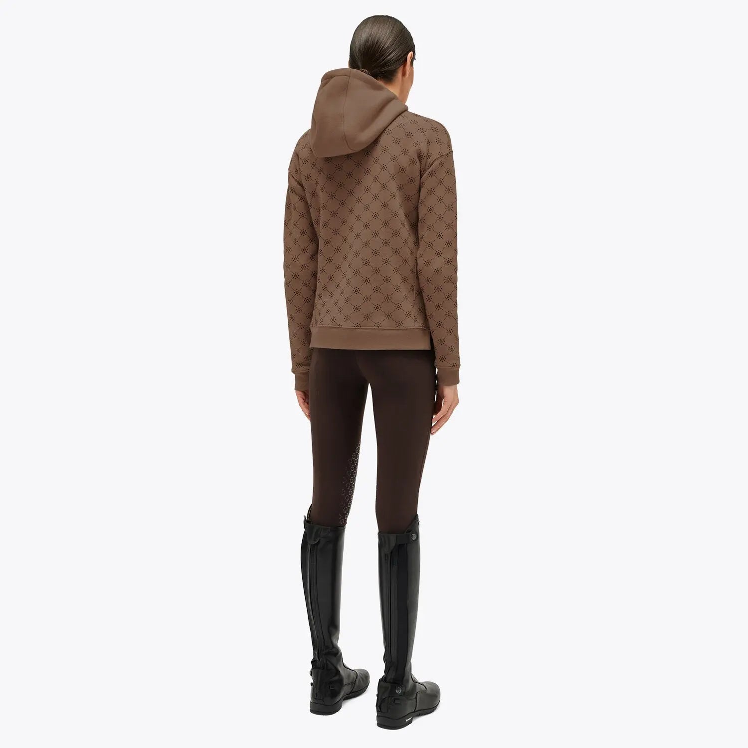 Women's Mini Logo Hoodie Cavalleria Toscana - Nellas Horsewear