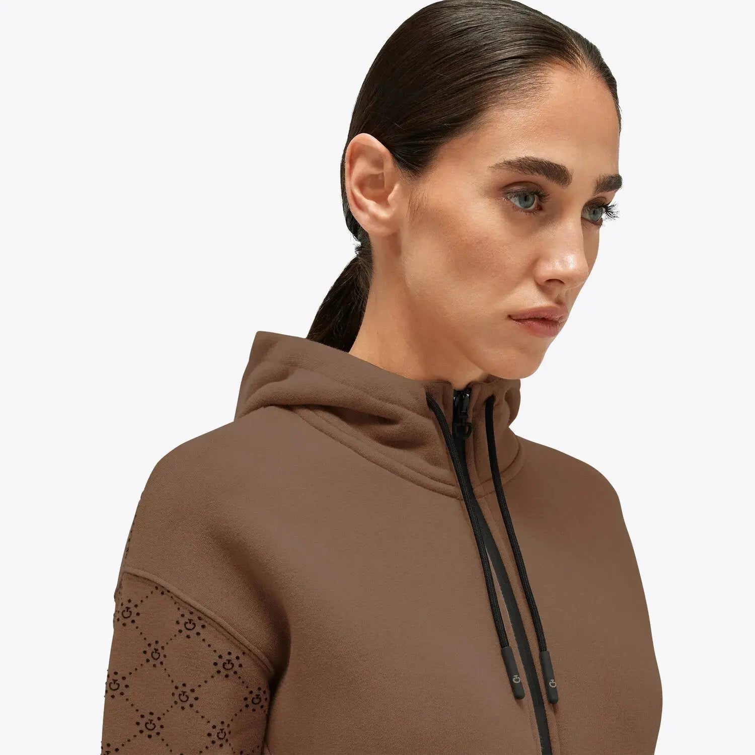 Women's Mini Logo Hoodie Cavalleria Toscana - Nellas Horsewear