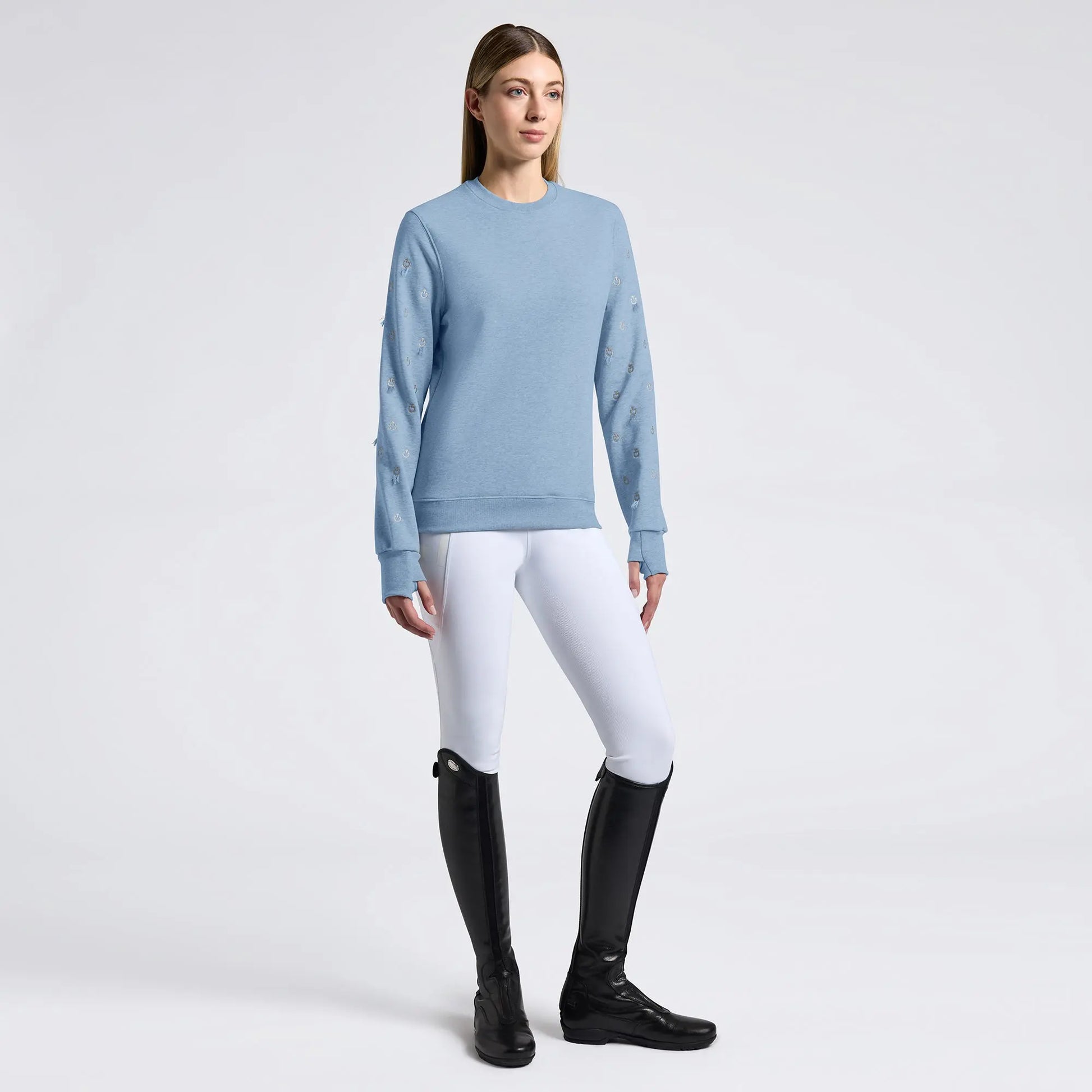 Women's Sweatshirt Cavalleria Toscana - Nellas Horsewear