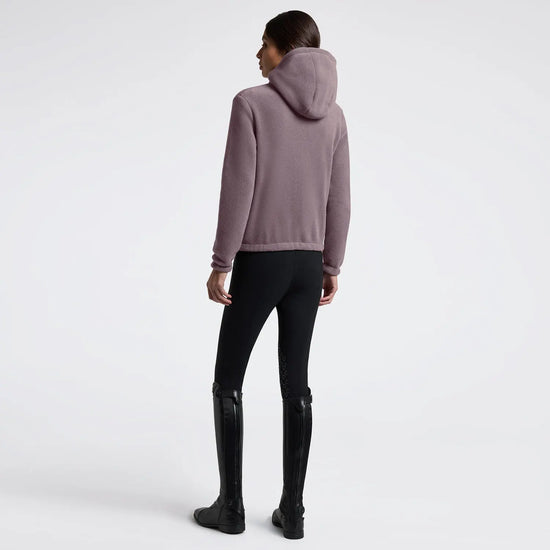 Women's Technical Fleece Zip Hoodie Cavalleria Toscana Cavalleria Toscana