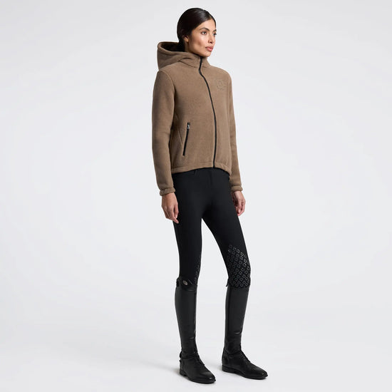 Women's Technical Fleece Zip Hoodie Cavalleria Toscana Cavalleria Toscana