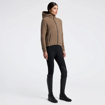 Women's Technical Fleece Zip Hoodie Cavalleria Toscana Cavalleria Toscana