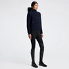 Women's Technical Fleece Zip Hoodie Cavalleria Toscana - Nellas Horsewear
