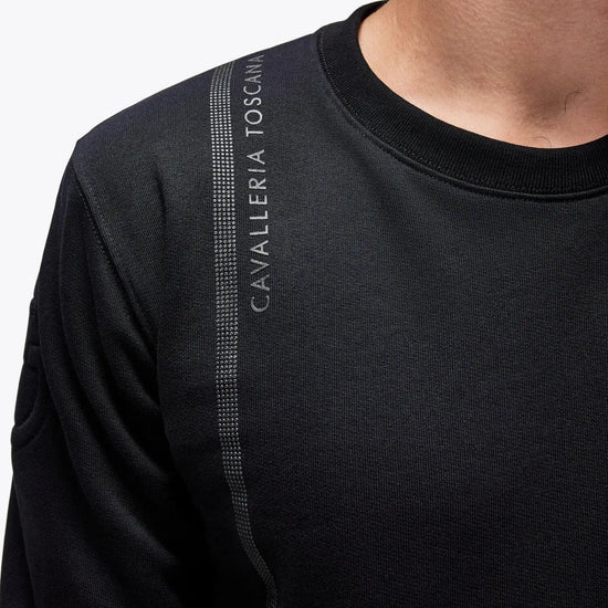 Men's CT Academy Cotton Crew Neck Sweatshirt Cavalleria Toscana - Nellas Horsewear