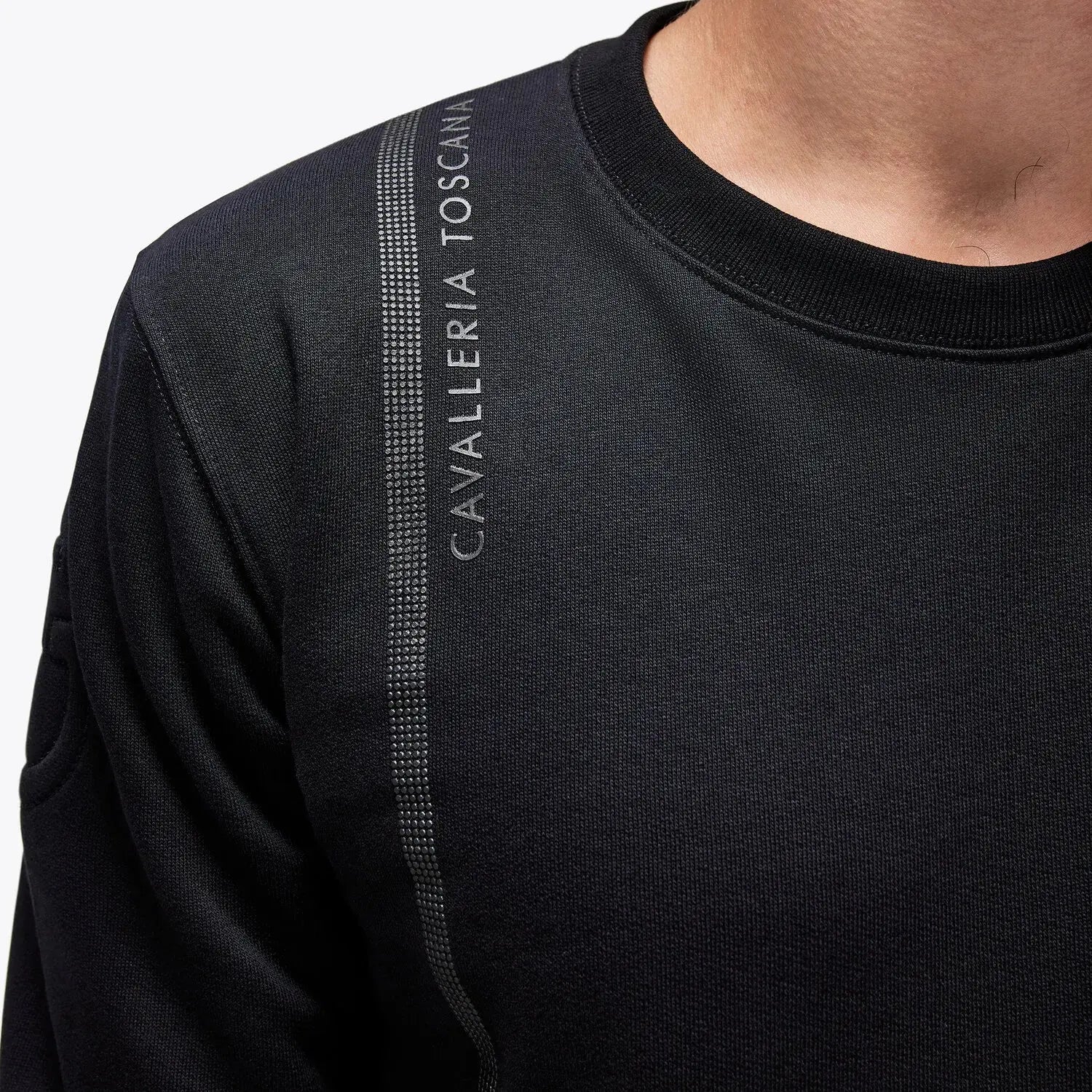 Men's CT Academy Cotton Crew Neck Sweatshirt Cavalleria Toscana - Nellas Horsewear