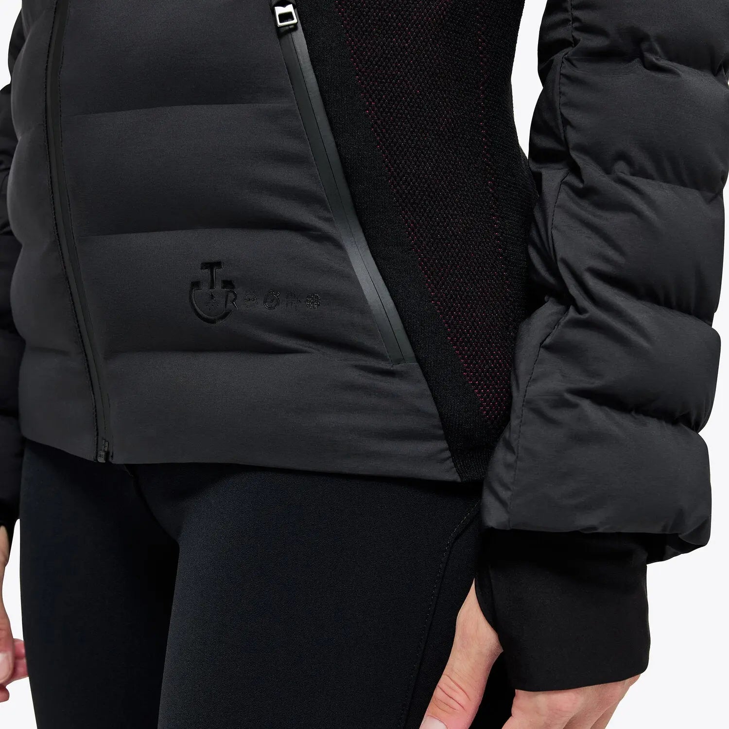 Women's Revo Nylon Puffer Jacket Cavalleria Toscana - Nellas Horsewear