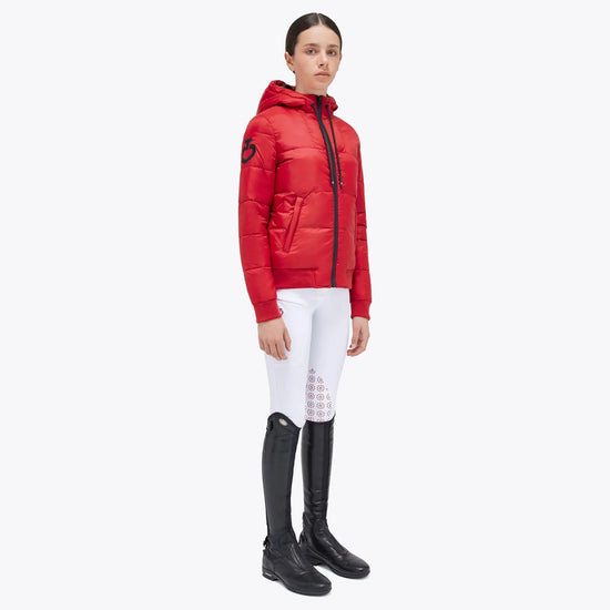 Unisex prešívaná jazdecká bunda Tufted CT Logo | Cavalleria Toscana