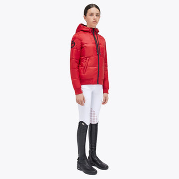 Unisex prešívaná jazdecká bunda Tufted CT Logo | Cavalleria Toscana