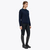 Women's Crewneck Sweater Cavalleria Toscana - Nellas Horsewear