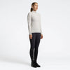 Women’s Virgin Wool Turtleneck Sweater with Half Zip Cavalleria Toscana Cavalleria Toscana