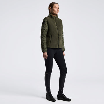 Women’s Teddy Bear Zip-Up Jacket Cavalleria Toscana