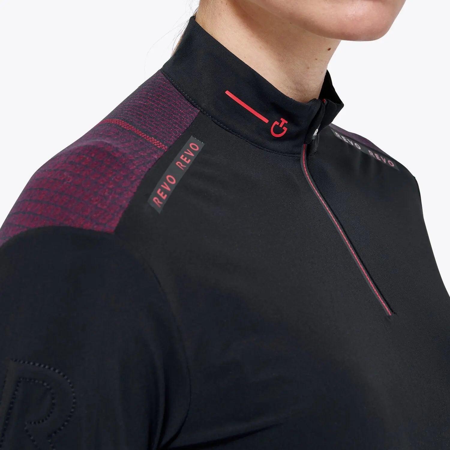 Women’s Technical Knit Polo Shirt Cavalleria Toscana Cavalleria Toscana