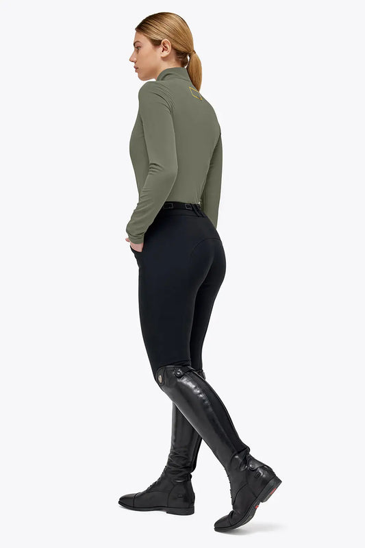 Women’s Training Polo with Nylon Inserts RG - Nellas Horsewear