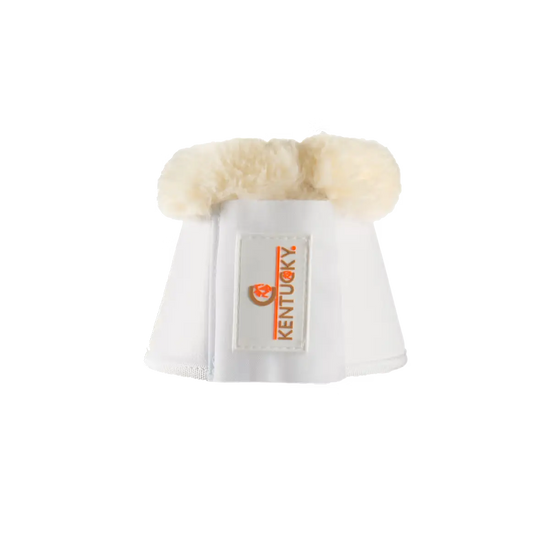 Sheepskin Leather Overreach Boots Kentucky - Nellas Horsewear