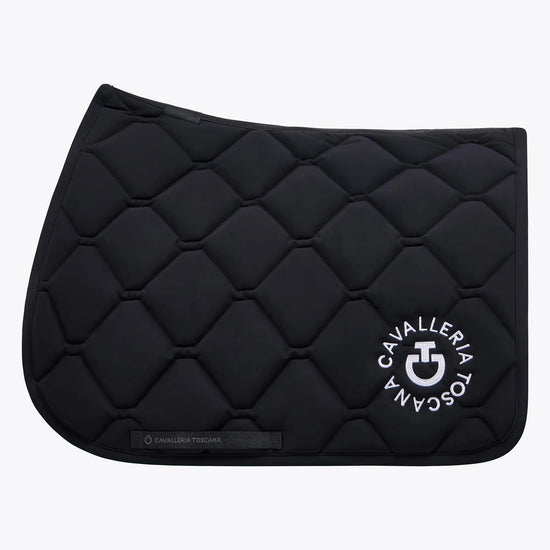 Jumping Saddle Pad in Technical Jersey Cavalleria Toscana - Nellas Horsewear