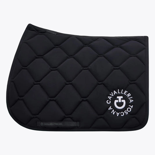 Jumping Saddle Pad in Technical Jersey Cavalleria Toscana - Nellas Horsewear