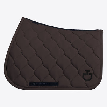 Jumping Circular-quilted Jersey saddle pad Cavalleria Toscana