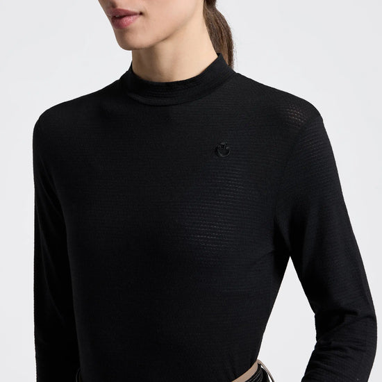 Women's Technical Wool Long Sleeve Performance T-Shirt Cavalleria Toscana Cavalleria Toscana