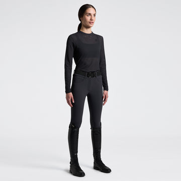 Dámske tričko s dlhým rukávom Perforated Jersey | Cavalleria Toscana