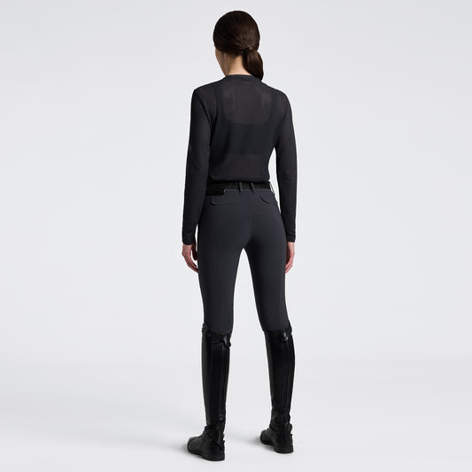 Dámske tričko s dlhým rukávom Perforated Jersey | Cavalleria Toscana