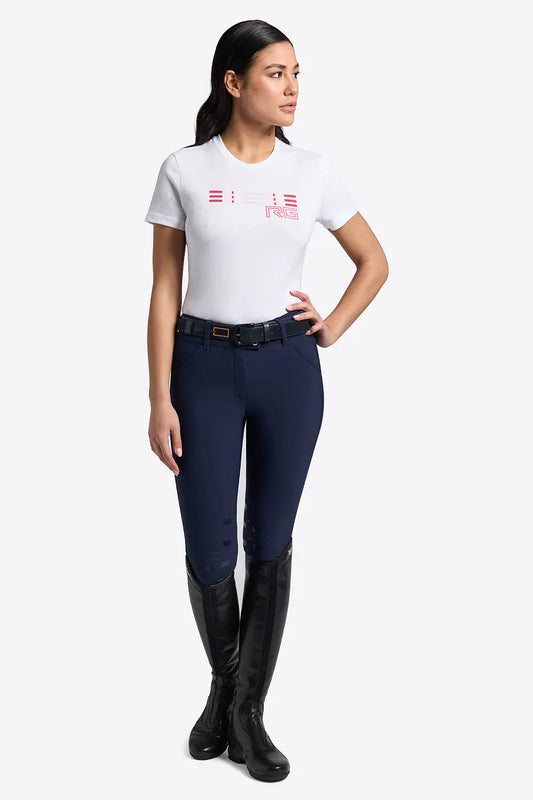 Woman Cotton T-shirt Rider's Gene - Nellas Horsewear