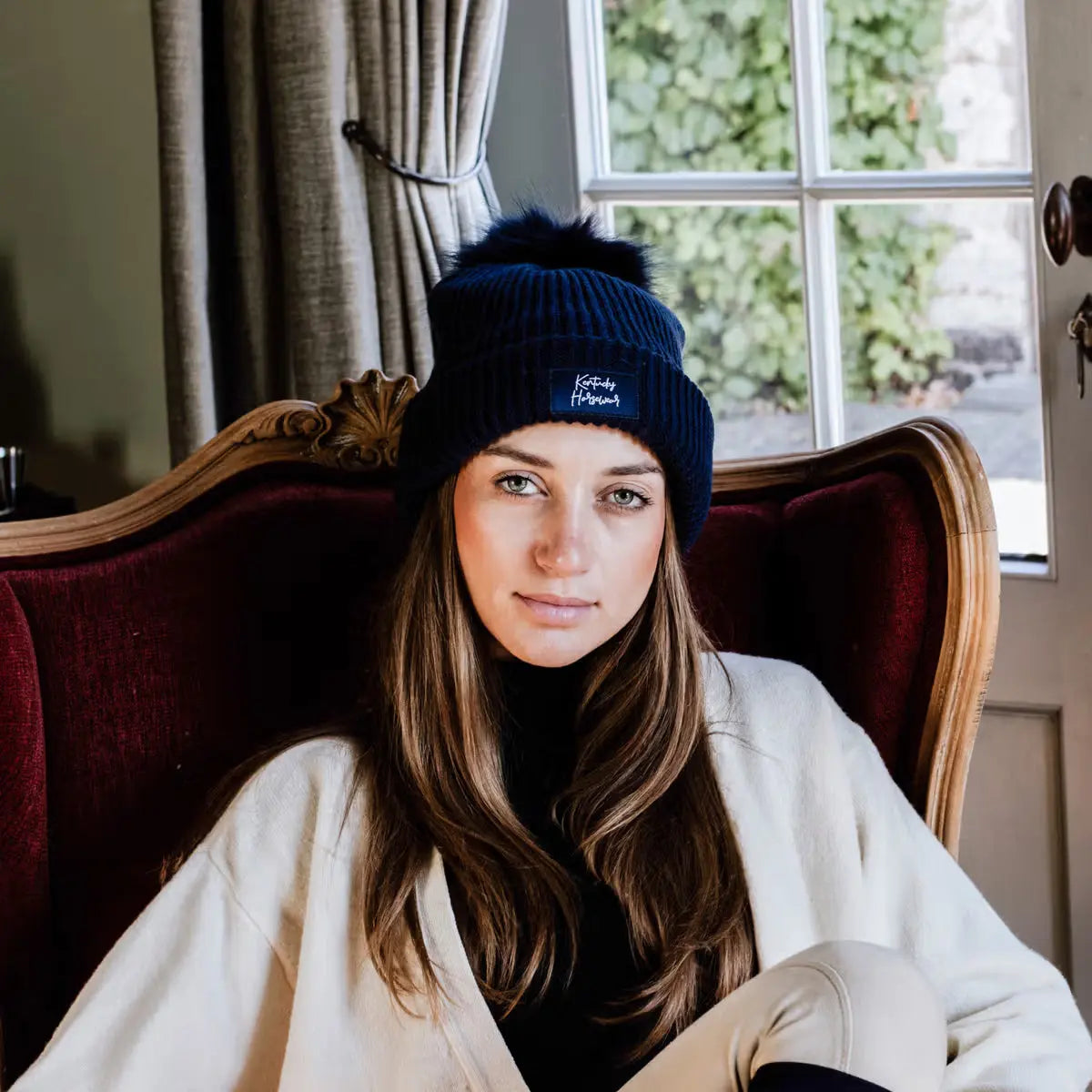 Beanie PomPom Kentucky Horsewear - Nellas Horsewear