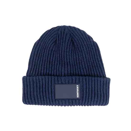 Zimná čiapka beanie s gumeným logom | Kentucky Horsewear