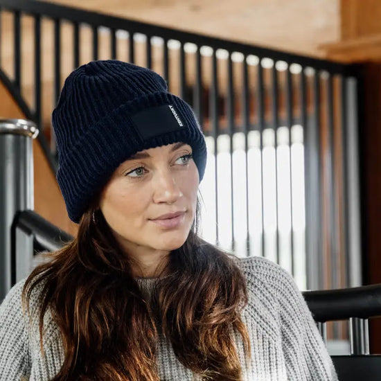 Zimná čiapka beanie s gumeným logom | Kentucky Horsewear