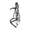 Flash Noseband Soft Leather Bridle Dyon - Nellas Horsewear