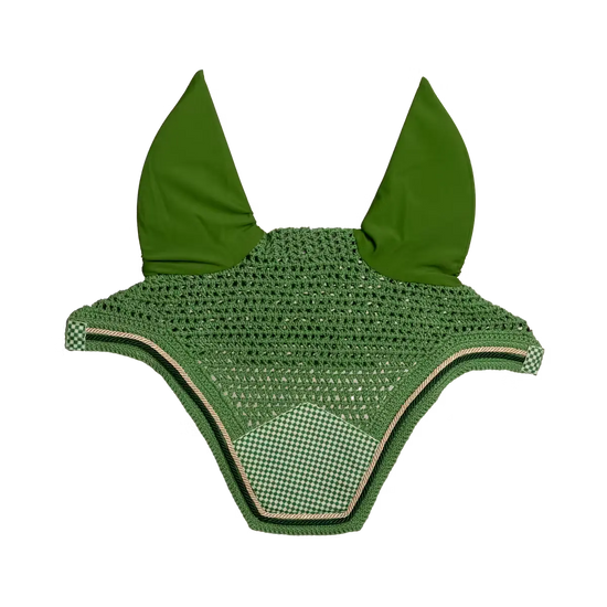 Fly Veil Wellington Velvet Printing Kentucky Horsewear - Nellas Horsewear