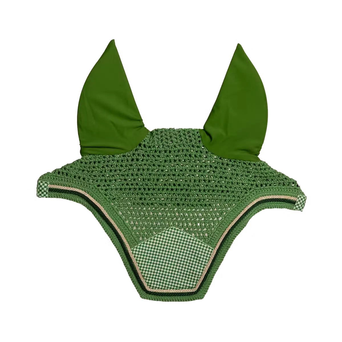 Fly Veil Wellington Velvet Printing Kentucky Horsewear - Nellas Horsewear