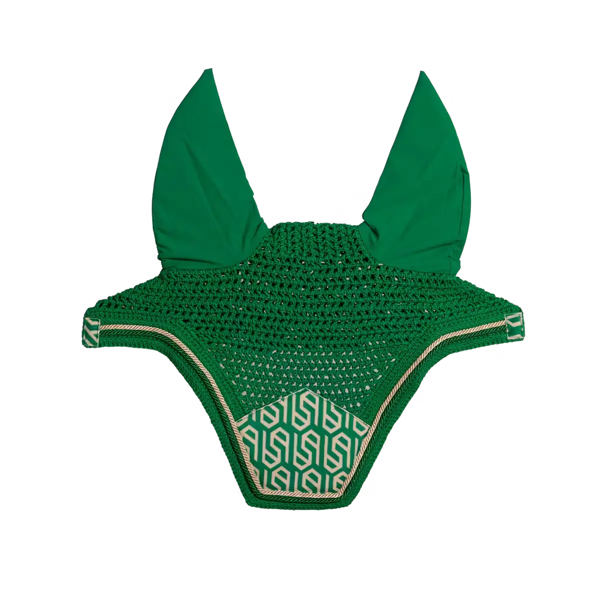 Fly Veil Wellington Velvet Printing Kentucky Horsewear - Nellas Horsewear