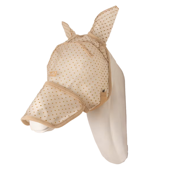 Ochranná maska proti hmyzu Heart s ušami a nosom | Kentucky Horsewear